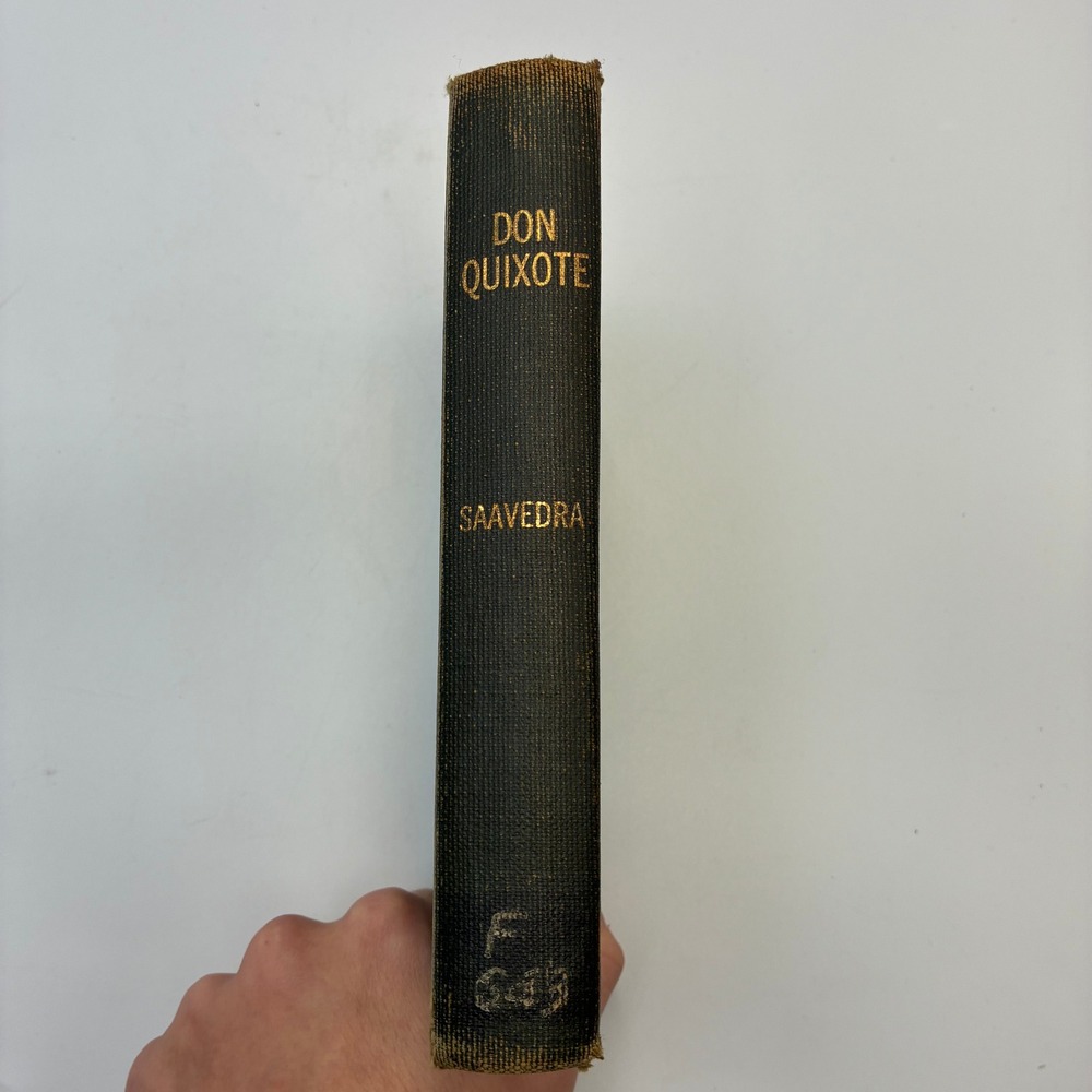 Don Quixote Miguel de Cervantes 1941 Macmillan Modern Readers Series Hardcover
